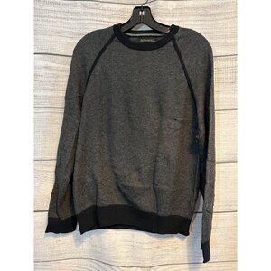 Banana Republic Mens Gray Raglan Sweater M
